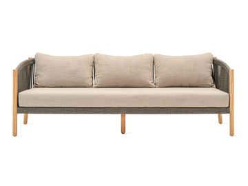 LENTO - 3 seater rope garden sofa by Vincent Sheppard - view 3